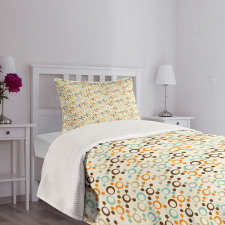 Funky Molecule Like Bedspread Set