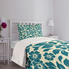 Flower Bloom Spring Bedspread Set