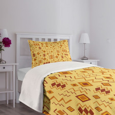 Quirky Art Forms Bedspread Set