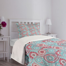 Oriental Spring Flowers Bedspread Set