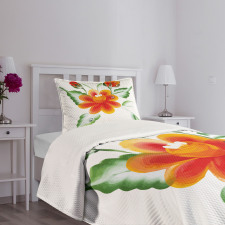 Daffodils in Watercolors Bedspread Set