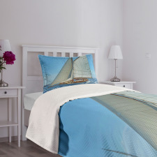 Sailboat Regatta Race Bedspread Set