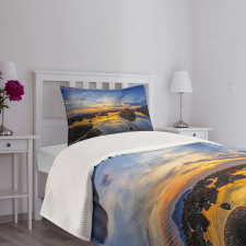 Twilight Rocky Shore Bedspread Set