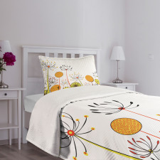 Umbelifers Petals Bedspread Set