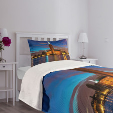 Stockholm Scenic Night Bedspread Set