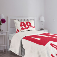 40 Bedspread Set