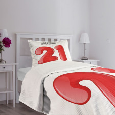 Teen Birthday Party Bedspread Set