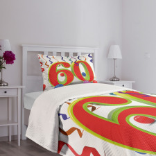 Party Swirls Bedspread Set