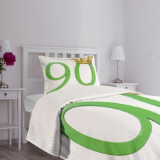 Queen Crown 90 Bedspread Set