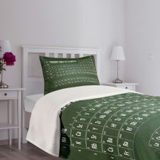 Science Elements Bedspread Set