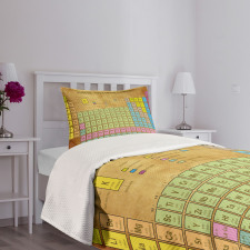 Colorful Squared Bedspread Set