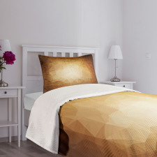 Abstract Triangles Mosaic Bedspread Set