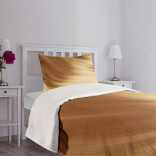 Curved Wave Like Bedspread Set