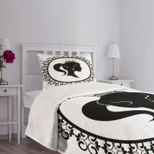 Profile in Frame Noble Bedspread Set