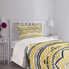 Zig Zag Lines Bedspread Set