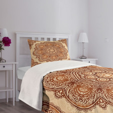 Mehndi Paisley Floral Bedspread Set