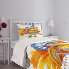 Cultural Bedspread Set