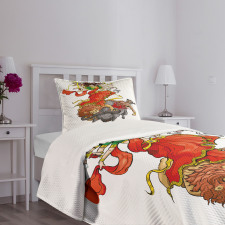 Mythical Scene Bedspread Set