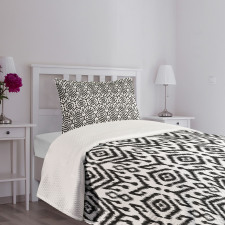 Scribble Ikat Art Bedspread Set