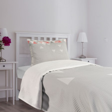 Modern Symmetric Forms Bedspread Set