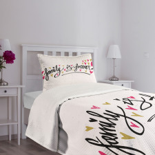 Family is Forever Bedspread Set