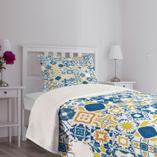 Mosaic Azulejo Bedspread Set