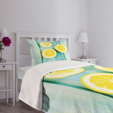 Juicy Slices Wood Bedspread Set