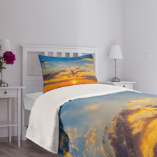 Dramatic Sunset Bedspread Set