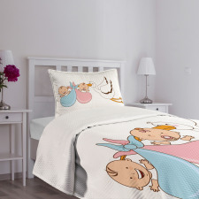 Babies Stork Playroom Bedspread Set