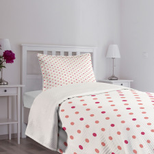 Classical Soft Polka Dots Bedspread Set