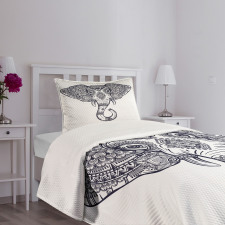 Paisley Animal Bedspread Set