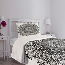 Tribal Flower Bedspread Set