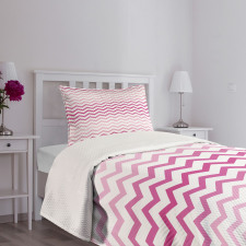 Twisted Parallel Lines Bedspread Set