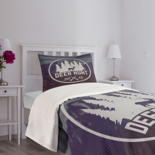 Emblem Antler Bedspread Set