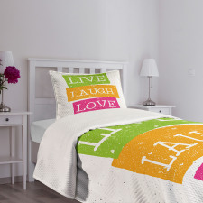 Vibrant Joyous Bedspread Set