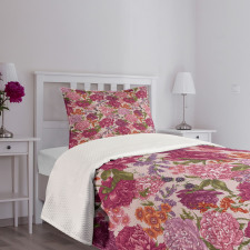 Wild Flora Vintage Bedspread Set