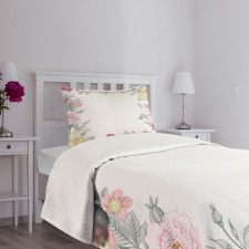 Wild Garden Vintage Bedspread Set