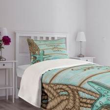 Summer Travel Bedspread Set