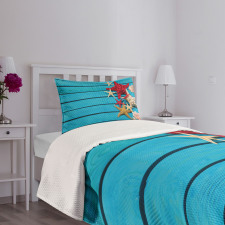 Different Shells Bedspread Set