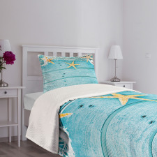 Rustic Fish Net Bedspread Set