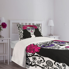 Girl with Make Bedspread Set