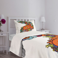 Big Fish Ocean Life Bedspread Set