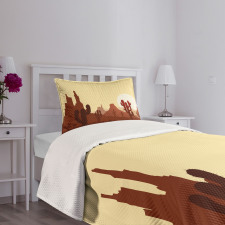 Arid Country Eco Sunset Bedspread Set