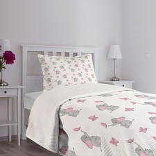 Baby Butterfly Bedspread Set