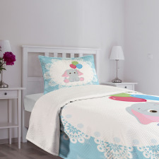 Balloons Stars Bedspread Set