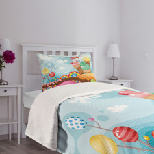 Dessert Land Bedspread Set