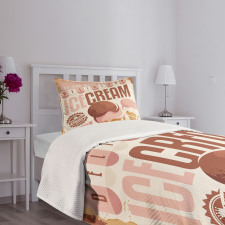 Retro Pop Art Bedspread Set