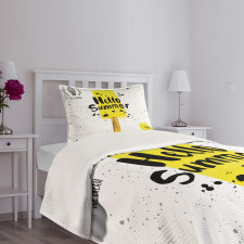 Lemon Flavor Bedspread Set