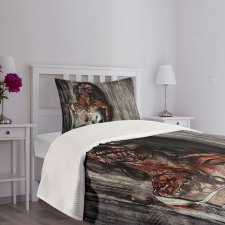 Angry Dead Woman Bedspread Set