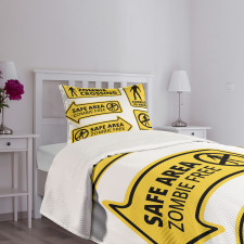 Safe Area Zone Bedspread Set